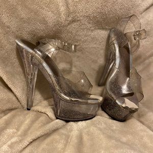 Used Clear heels